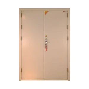 Factory Fire-Rated Polymer Door for Commercial Building and Hotel Entrance