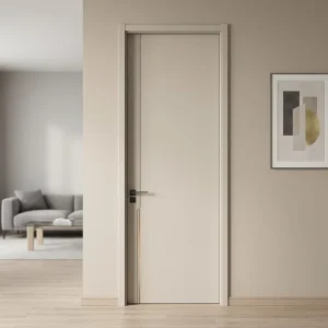 Factory Indoor Solid Wood Bedroom and Entrance Door Waterproof Sound Insulation Paint-Free