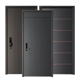 Factory Inventory Entrance Steel Metal Door Exterior Steel Door Safety Entrance Security Door