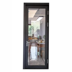 Factory Minimalist Glass Door Impact-Resistant Safety Door