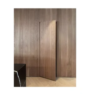 Factory Modern Lacquer-Painted Wood Concealed Swing Interior French Bedroom Doors