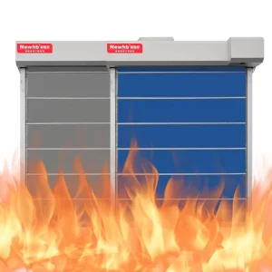 Factory Price Insulated Fire Rated Shutter Door