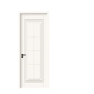 Factory Priced Energy-Efficient Wooden Swing Door with Fire Prevention Features for Interior and Exterior Use