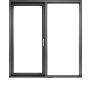 Factory Thermal Break Aluminum Outward-Opening Casement Door for Residential and Commercial Use