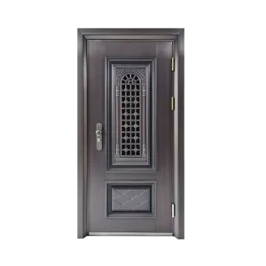 Fire-Rated Anti-Theft Steel Door with Smart Lock