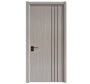 Fire-Rated Engineered Wood Core with Rigid PVC Surface Layer, Low-VOC Lacquer Coating System, CE Certified, 1-Year Warranty