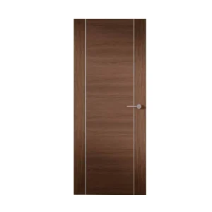 Fire-Rated Flush Solid Wood Composite Swing Interior Door with Wood Door Skin