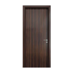 Fire-Rated Plywood MDF Interior Flush Swing Door with Finished Surface for Hotels