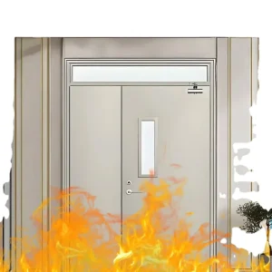 Fire Rated Security Door with Sound Insulation