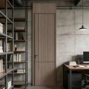 Fire-Rated Soundproof Composite Wooden Bedroom Door