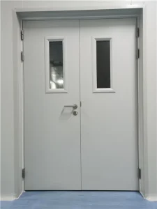Fire-Rated Steel Door, 30/60-Minute Fire Rating, Modern Security Entrance