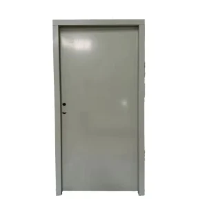 Fire-Rated Steel Hollow Metal Security Door for Hospital and Hotel Use