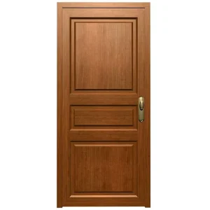 Fire Rated Waterproof CE Certified Solid Wood Interior Door for Hotel Bedroom Use