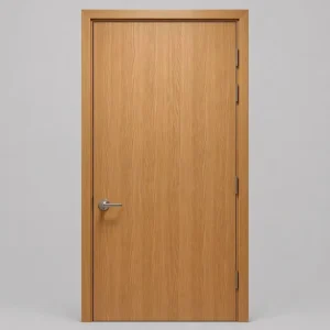 Fire-Rated Wooden Door, 20-60 Minute, WH Certified, for Hospital Corridors, Medical Buildings, Hotels, Guest Rooms, Apartments, and Schools