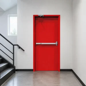 Fire-Resistant Steel School Interior Door