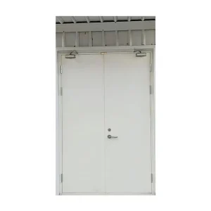 Fire-Resistant Steel School Interior Door, Single or Double Leaf