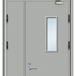 Fire-Resistant Steel Security Door