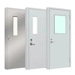 Fire Resistant Steel Single Leaf Interior Door for Schools