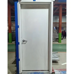 Fire Resistant Steel Single Leaf Interior Door for Schools