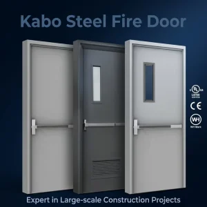 Fireproof Door with Thermal Insulation, 60-Minute Fire Rating, Commercial Use