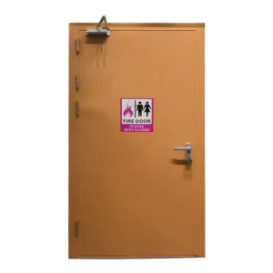Fireproof Steel Emergency Exit Door, CE/EN Certified, Modern Design