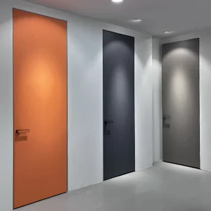 Flush-Mounted Frameless Secret Room Interior Hidden Door