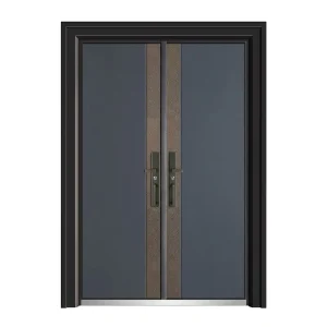 Fortified Entry Gate Dark Blue-Gray Custom Size DDN-8087 China Factory