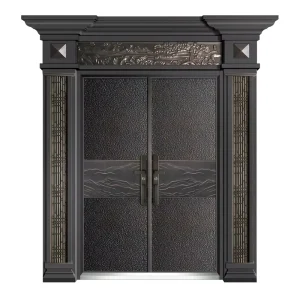 Fortified Entry Gate Dark Bronze Weather Resistant Heavy Duty DDN-8070 China Factory