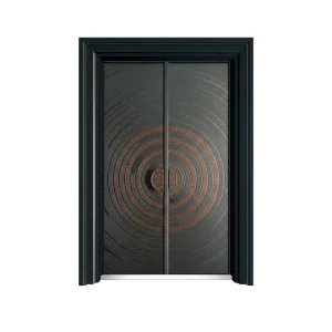 Fortified Entry Gate Dark Charcoal Anti-Theft Security Waterproof Anti-Rust DDN-8080 China Factory