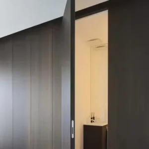 Foshan Invisible Door Manufacturer Custom Frameless Hidden Interior Room Door