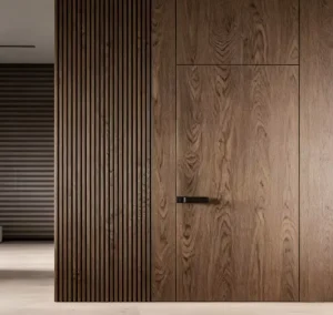 Frameless Custom Wooden Hidden Room Door with Sound Insulation