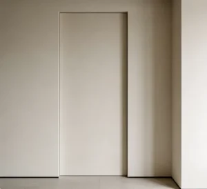 Frameless Secret Wooden Hidden Door