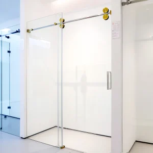 Frameless Sliding Glass Shower Enclosure