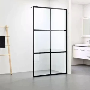 Frameless Walk-In Tempered Glass Sliding Shower Screen for Hotel and Apartment Use