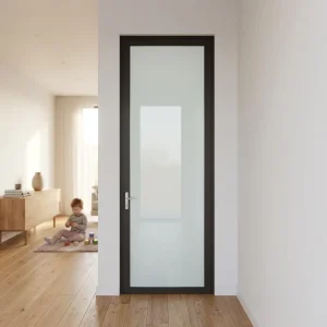 Free Sample CAD Aluminium Interior 2-Way Swinging Door Hinges for Kitchen and Shower Swing Door With Handle