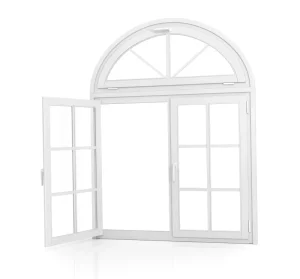 French Design Aluminum Alloy Swing Door for Exterior Entry and Outdoor Courtyard Use