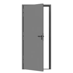 French Steel Security Door, Simple Style Fire-Rated Front or Interior Door