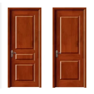 French Style Solid Wood Main Entry Door Finished Interior Door for Residential Houses