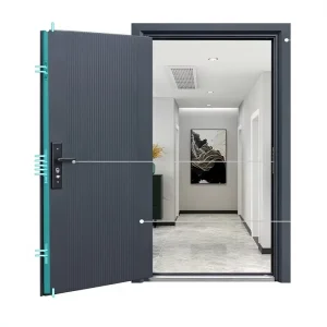 Front Entry Door Residential Main Entrance Security Steel Door