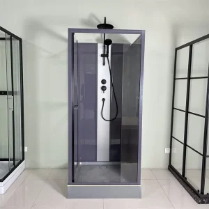 Functional Sliding Door Square Bathroom Shower Cabin