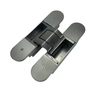GD300 Industrial Outdoor Heavy Duty Concealed Hinge 200KG Load Capacity Stainless Steel Brushed Texture Adjustable Soft Closing