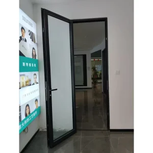 GE65 Tempered Double-Glazed Aluminum Alloy Hinged Doors And Windows Soundproof Swing Door