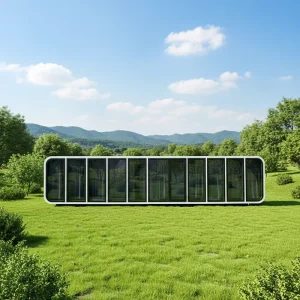 Glamping Pod Camping Pod Outdoor Vacation House 12M Cabin Office Cabin House