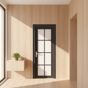 Glass Swing Door, Customized Size, Narrow Frame