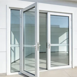 Glass Swing Door with Customized Size and Narrow Frame