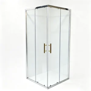 Good Price 8mm Thick Sliding Shower Room Door Enclosure for Hotels Elegant Sliding Glass Bathroom Shower Door