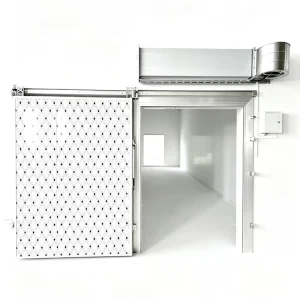 Heavy Duty Aluminum Sliding Cold Room Door with Silent Smooth Operation High Insulation Safe Escape Lock Custom Sizes