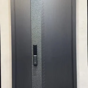 Heavy-Duty Cast Aluminum Front Entry Door for Residential Homes and Estate Entrances