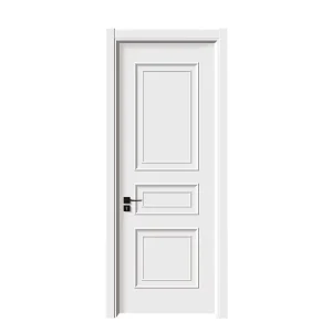 Heavy-Duty Custom Solid Wood Composite Interior Door for Offices, Schools, and Projects