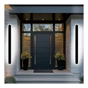 Heavy Duty Hinge Insulated Anti-Theft Weatherproof Exterior Security Door with Double Glass Sidelights